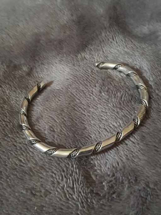 Buy & Sell Merseyside Wirral - Photos for Silver Twist Design Cuff Bracelet