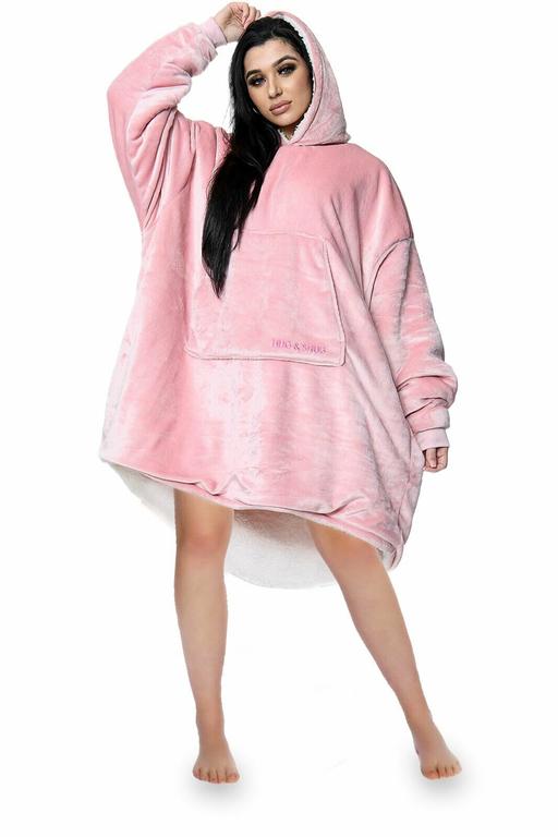 Buy & Sell - Photos for Oversized Fleece Hoodie Sweatshirt Blanket