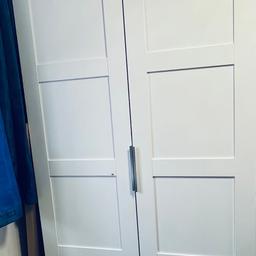 IKEA PAX wardrobe

In Good condition, mark on the one door can be repaired easily.

Paid over £250 for it brand new

Collection only, will be dismantled, I do have instructions aswell.

From a clean smoke and pet free home