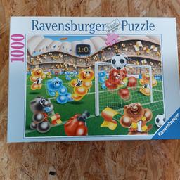Verkaufe hier ein gut erhaltenes Ravensburger Gelini Puzzle 1000 Teile.

Bei Interesse bitte E-Mail.

Da Privatverkauf keine Garantie oder Rücknahme.

Preis VB