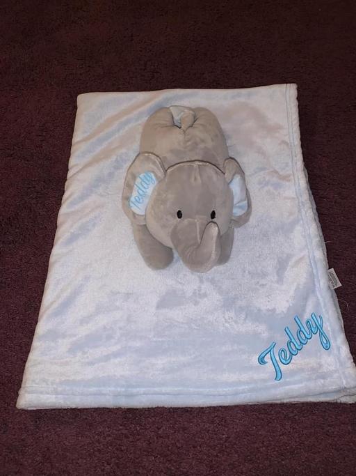 Buy & Sell County Durham Stockton-on-Tees - Photos for Personalised blanket and elephant teddy