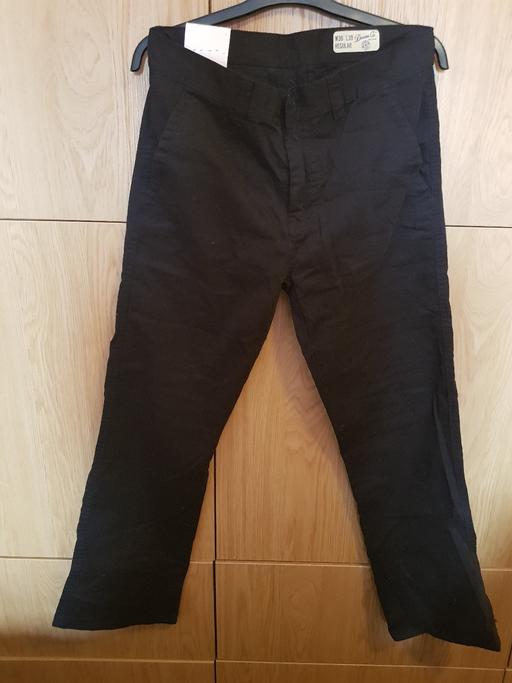 Buy & Sell Nottinghamshire Ashfield - Photos for Mens Black Trousers Size 30W,30L