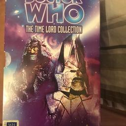 Doctor WHO. The Time collection.4 videos. Video collection. VHS tapes.