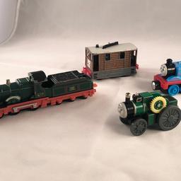 No Offers! Price is set.

x4 ERTL & Take n Play trains

ERTL city of truro

Take N Play trevor

ERTL toby

Take N Play Thomas

Used see pics for condition. Dispatched via Evri, tracking number provided, I can combine postage for multiple items.