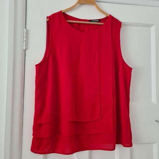 Buy & Sell South East London Croydon - Photos for Red Sleeveless Blouse