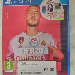 Amazing condition Fifa 20 PS4 game.
Still in great working order and no longer needed anymore.
Collection in Battersea.