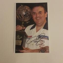Here we are selling a repro photo print 6x4 of Phil Taylor the power

great for framing and as a collectors piece.

comes from smoke free and pet home

payment paypal/Bank transfer

postage only £1.20 no collection