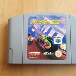 Retro Nintendo 64 (N64) game. This is a cartridge only sale and the cartridge is in good condition.  The item has been stored in an airtight container for years. This item can be delivered via Evri. Delivery cost is £2.99. Asking price only. Happy to sell multiple games for one delivery cost of £2.99.