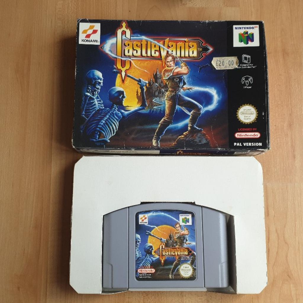 Retro Nintendo 64 (N64) game. The cartridge and box are in good condition. The item has been stored in an airtight container for years. This item can be delivered via Evri. Delivery cost is £2.99. Asking price only. Happy to sell multiple games for one delivery cost of £2.99.