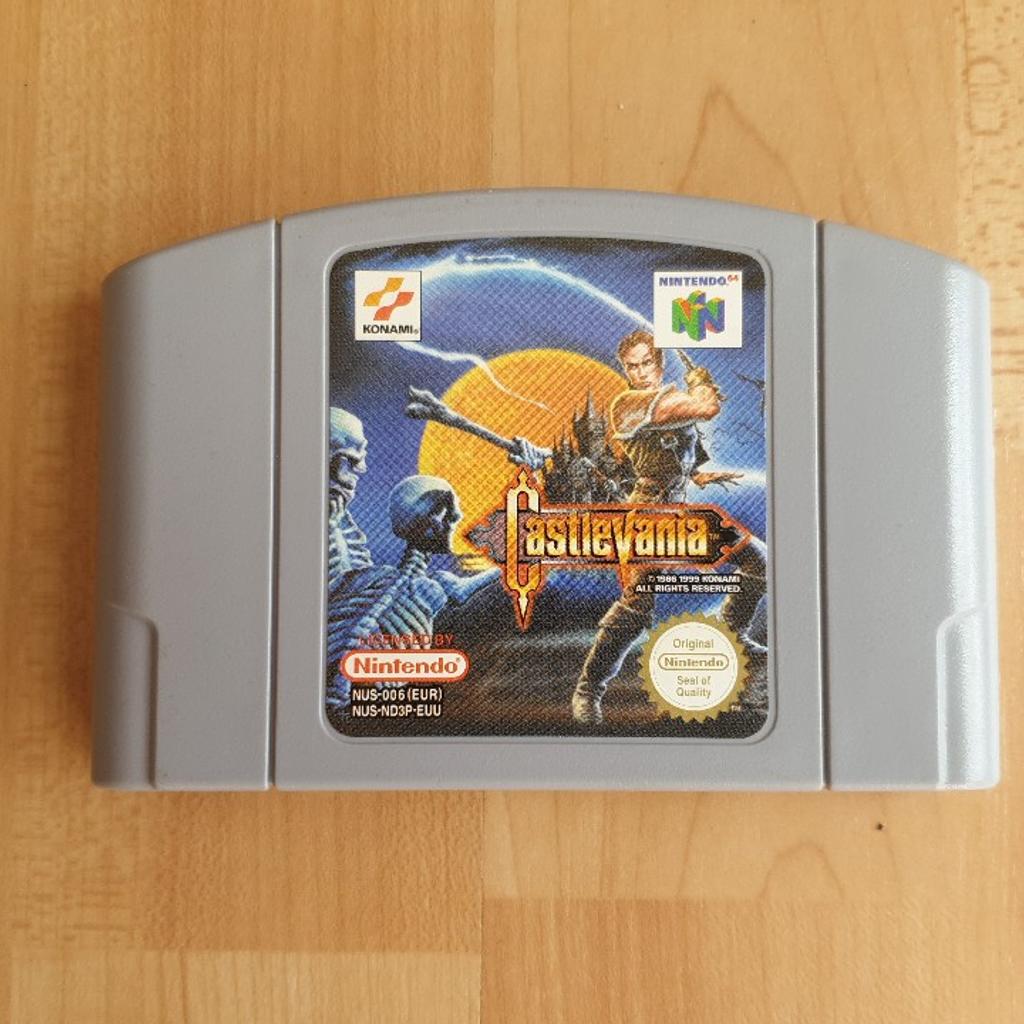 Retro Nintendo 64 (N64) game. The cartridge and box are in good condition. The item has been stored in an airtight container for years. This item can be delivered via Evri. Delivery cost is £2.99. Asking price only. Happy to sell multiple games for one delivery cost of £2.99.