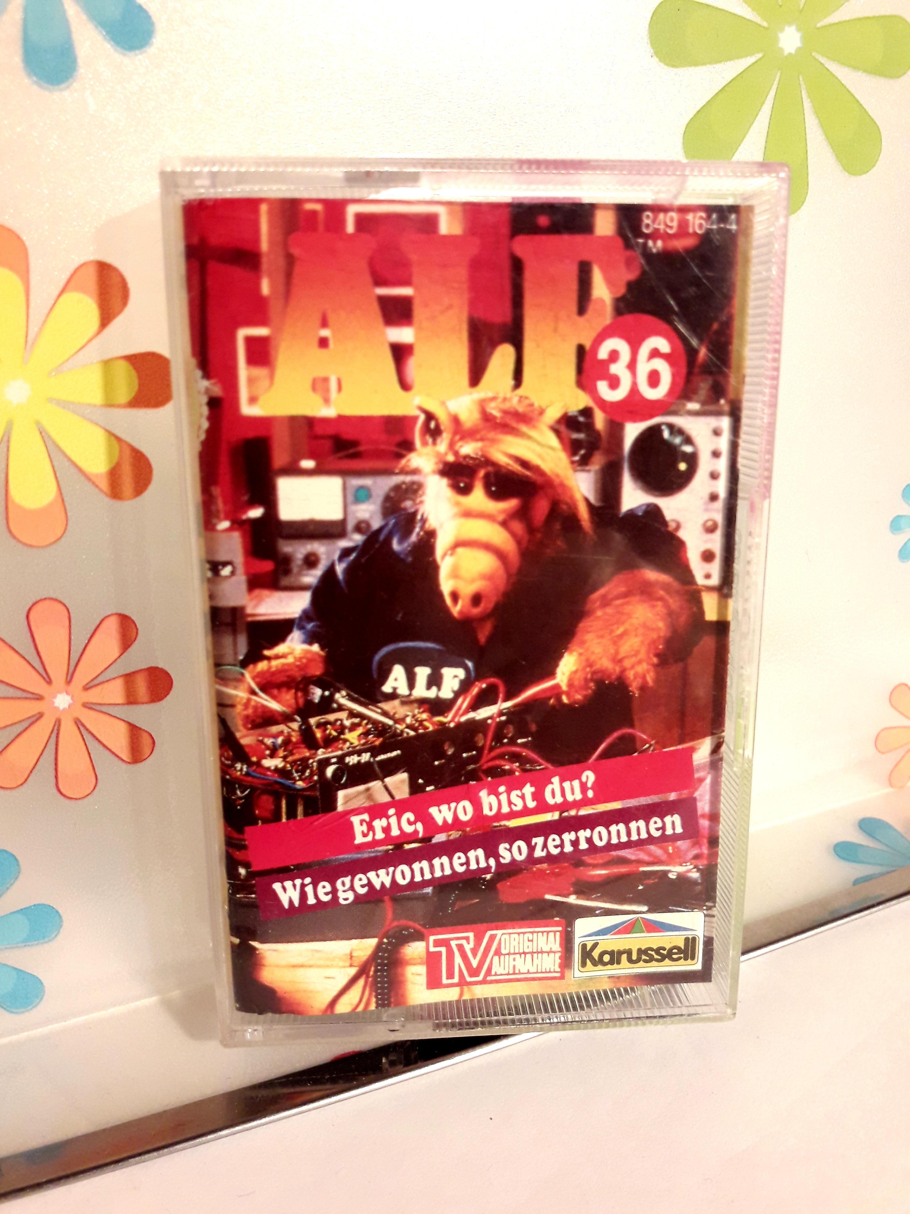 Retro Metallschild „Alf“ – 20,3 X 30,5 Cm, Vintage 80er Jahre Design, Aus Aluminium