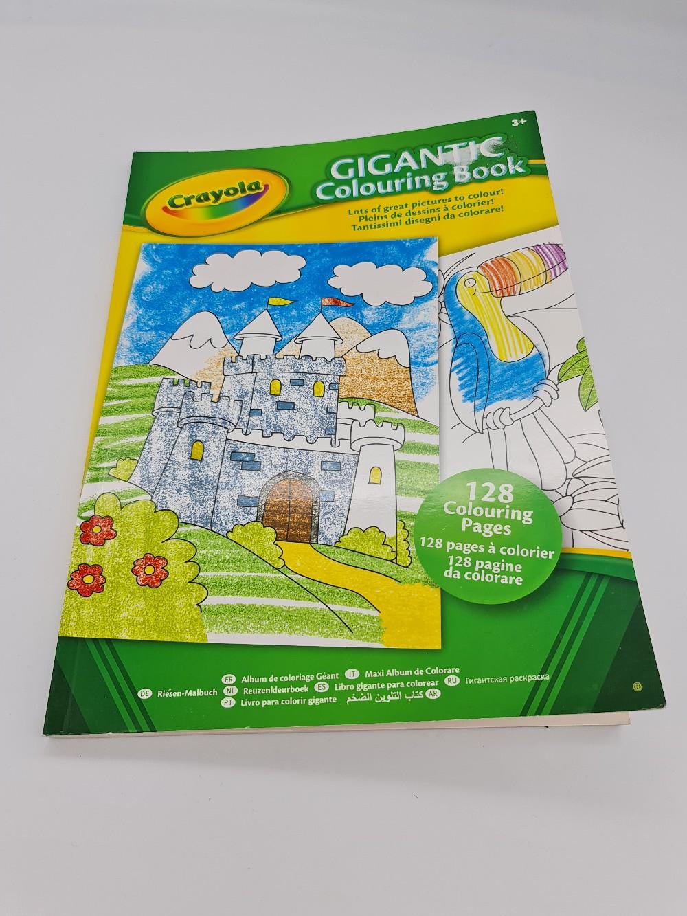 Marked Crayola Gigantic colouring book in North West Leicestershire für