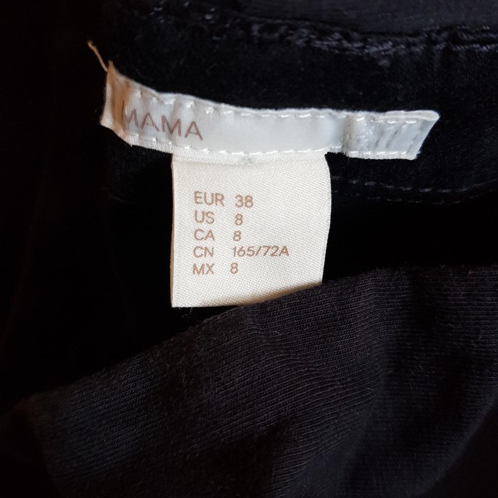 H&M Schwangerschaftshose sehr weicher Stoff

Farbe: Schwarz
Gr.38
Versandkosten trägt der Käufer !