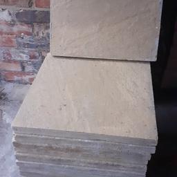 Garden slabs 45 x 45 colour buff, 
cleaned, in very good condition.
14 in total

collection only from near North Wembley Station