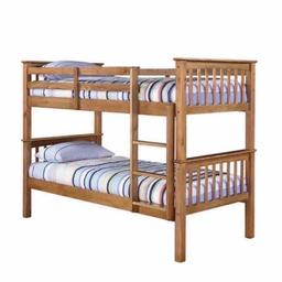 Brand new and boxed Wimbledon bunk bed with mattresses £330.00 

WIMBLEDON BUNK BED (FRAME ONLY NO MATTRESSES) £280.00

Also available in grey or white 

These split into 2 single beds

We offer free delivery to most areas of South Yorkshire Chesterfield and Worksop 

All prices include vat 

B&W BEDS 

Unit 1-2 Parkgate court 
The gateway industrial estate
Parkgate 
Rotherham
S62 6JL 
01709 208200
Website - bwbeds.co.uk 
Facebook - Bargainsdelivered Woodmanfurniture

Free delivery to anywhere in South Yorkshire Chesterfield and Worksop 

Same day delivery available on stock items when ordered before 1pm (excludes sundays)

Shop opening hours - Monday - Friday 10-6PM  Saturday 10-5PM Sunday 11-3pm