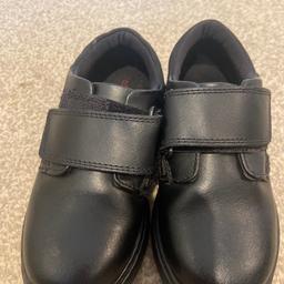 Black school shoes from m&s size 10 (younger boys) worn once so excellent condition 
Collection only 
Quick sale please
