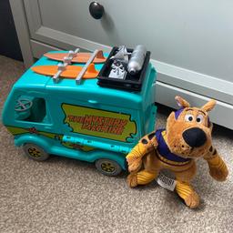 Scooby doo mystery machine with scooby doo teddy.

Good condition, collection only. Quick sale please!