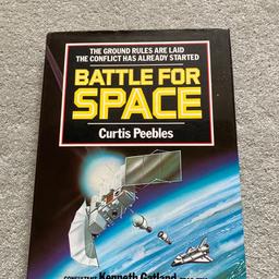 200 pages .
Info , history , facts , diagrams , photos  about space , missiles , nuclear, rockets etc 
Bought from a science book club - few years old .
Immaculate - no torn or missing pages .
Still in its dust cover .
A great read for science enthusiasts.