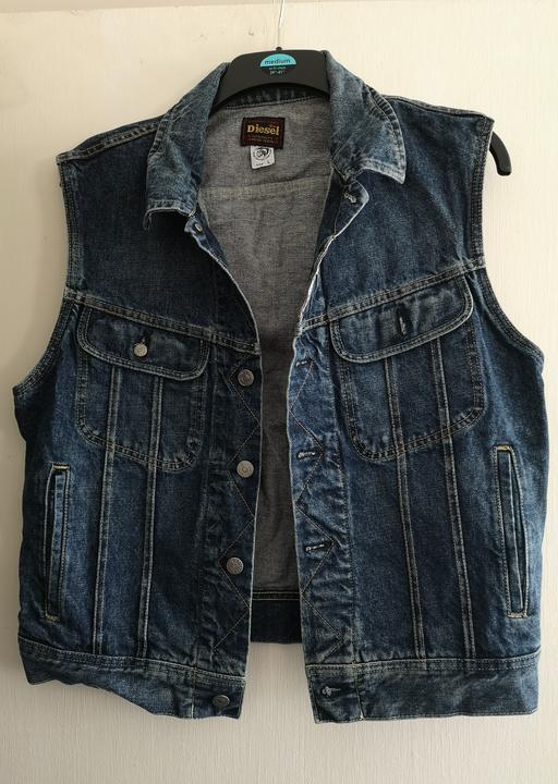 Buy & Sell Lancashire West Lancashire - Photos for vintage diesel denim sleeveless jacket