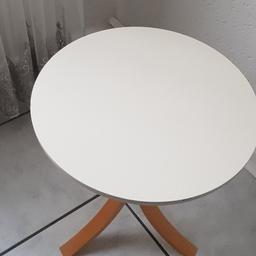 ich biete eine gebrauchte kleine runde Beisteltisch IKEA in farbe Crem & Holz
H: 54 cm
B: 45 cm