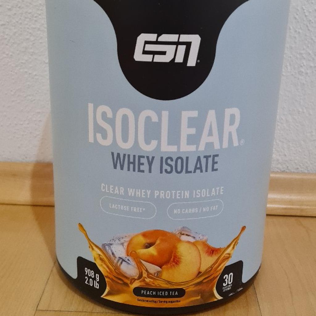 ESN ISOCLEAR Whey Isolate Peach Ice Tea in 7013 Klingenbach für € 45,00