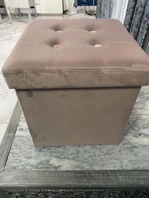 Buy & Sell West Midlands Birmingham - Photos for Feminine Storage boxes Ottoman Cube Velvet