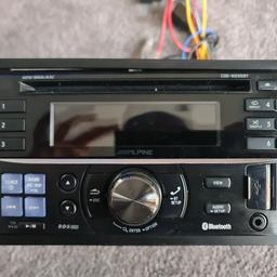 ALPINE CDE W235BT DOUBLE DIN STEREO

INCLUDES ISO LEADS, CAGE AND SURROUND

CD, USB, AUX AND BLUETOOTH

MINT CONDITION

GRAB A BARGAIN

PRICED TO SELL

COLLECTION FROM KINGS HEATH B14  OR CAN DELIVER LOCALLY

CALL ME ON 07966629612

CHECK MY OTHER ITEMS FOR SALE, SUBS, AMPS, SPEAKERS, WIRING KITS