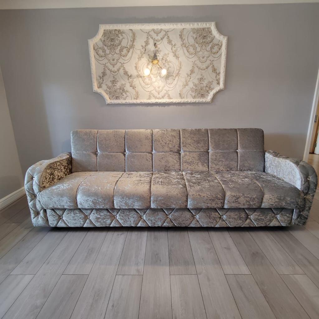 Beautiful Turkish sofa beds. Available in many colours, fabrics, leather. Many designs and sizes available.

3 seater sofa beds with storage
To order please WhatsApp on 07708918084