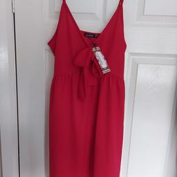 womens new with tags sundress size 16. Tie front and flattering on but is short so can be worn as a long top too with leggings

collection only. lots of items on page as having a clear out