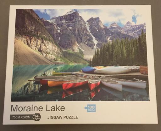 Buy & Sell Norfolk Breckland - Photos for Moraine Lake-1000 piece jigsaw (like new)