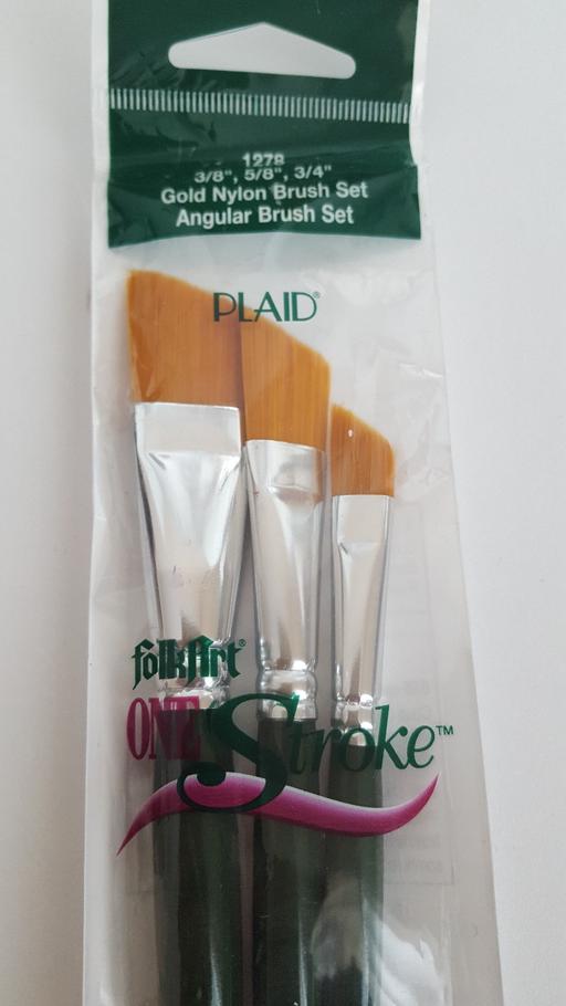 courses West Midlands Birmingham - Photos for PLAID One Stroke Folk Art Angle Brush Set