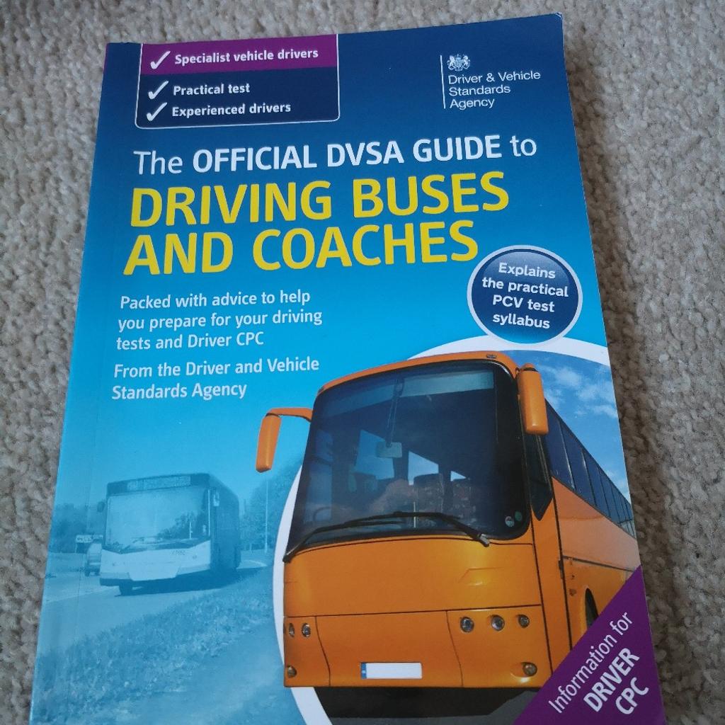 DVSA guide to driving buses and coaches book in B65 Sandwell for £5.00 ...