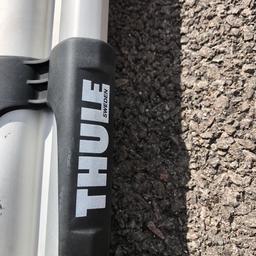 Thule 591 Bike Carrier 

Fully Lockable 

You are only purchasing 1 , although I do have 5 available. 

All fitted with T Track Bolts .  Compatible with Aero Bars and Wing Bars !!

I can supply fittings for square bars also. 

Collection from Hilperton ba14
