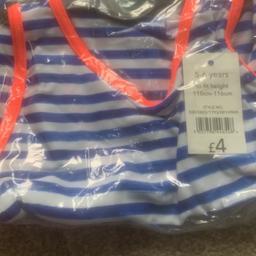 Swimming costume and short both new £3 each
