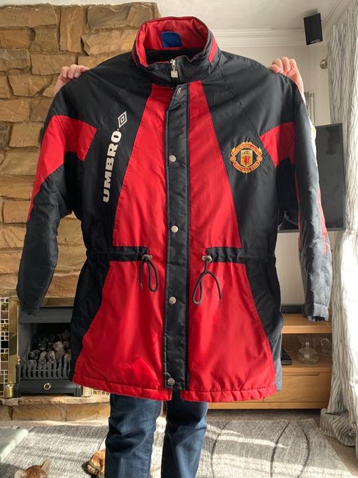 Buy & Sell Lancashire Blackpool - Photos for Vintage 90’s Manchester United coat