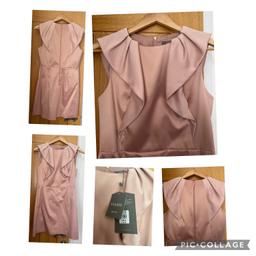 Beautiful satin dress from Oasis.
Dusky pink in colour (some would call it rose gold)
BNWT. 
Size 10 (petite)
£40 (I paid £70)
Collection from LE7 or P&P £3.20
#topstreasures #eveningdress #oasis