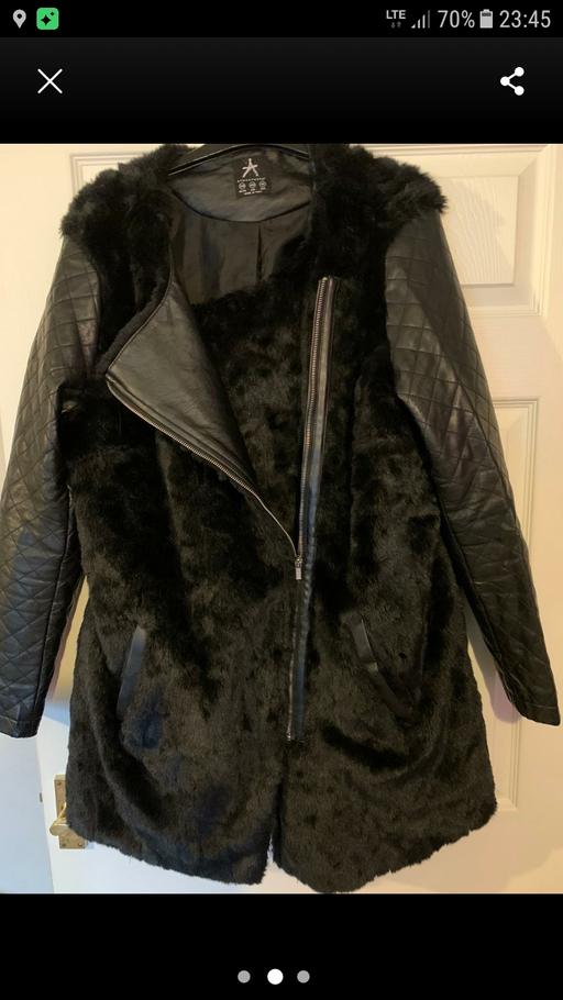 Buy & Sell Warwickshire Nuneaton and Bedworth - Photos for Black fur coat