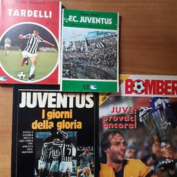 Vecchie pubblicazioni sulla Juventus (anni ' 70/'80/'90). 
- Poster Platini,  VENDUTO 
- Bomber speciale Juventus,  VENDUTO. 