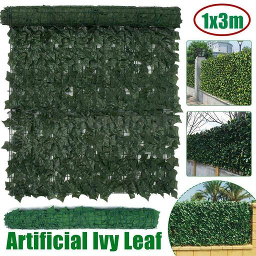 Buy & Sell Central London Barbican - Central London - Photos for 3m Artificial Ivy Leaf Hedge Wall Fence Roll