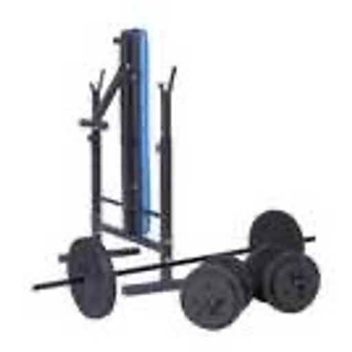 Buy & Sell West Midlands Coventry - Photos for Pro fitness Folding Bench with 50kg Weights