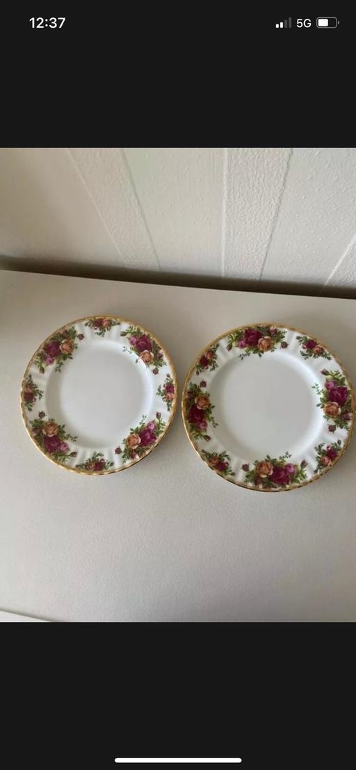 Buy & Sell Nottinghamshire Ashfield - Photos for Royal Albert Old Country 2 side plates. 2nd