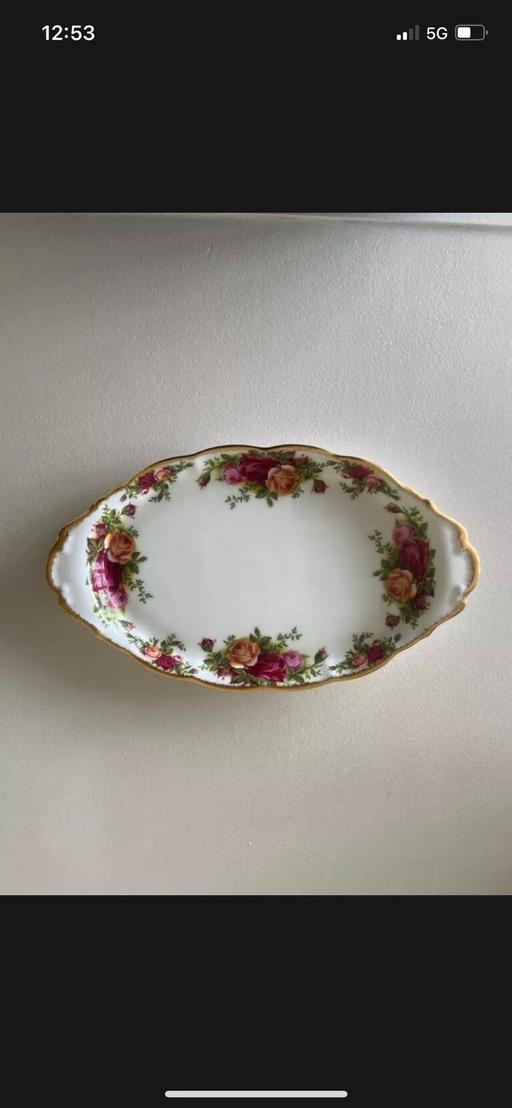 Buy & Sell Nottinghamshire Ashfield - Photos for Royal Albert Country Rose Oval Platter. 2nd