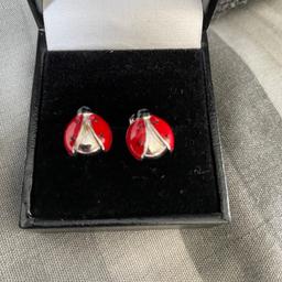Ladybird earrings
Stud back
Never worn 
Collection or postage