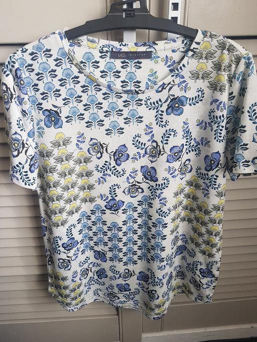 Buy & Sell Greater Manchester Manchester - Photos for M&S COLLECTION Womens Top Short Sleeve UK8