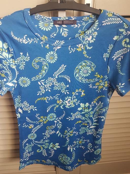 Buy & Sell Greater Manchester Manchester - Photos for M&S COLLECTION Womens Top Short Sleeve UK8