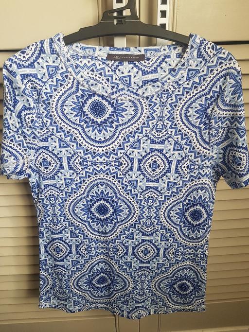 Buy & Sell Greater Manchester Manchester - Photos for M&S COLLECTION Womens Top Short Sleeve UK10