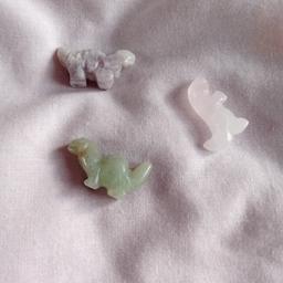 Hello unfortunately I am selling my crystal collection as I no longer have the space for it . These carvings are £3 each.