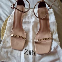 beautiful zara heels. Size 6 never worn.