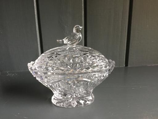 Buy & Sell Suffolk East Suffolk - Photos for Vintage Hofbauer Byrdes Crystal Trinket Pot