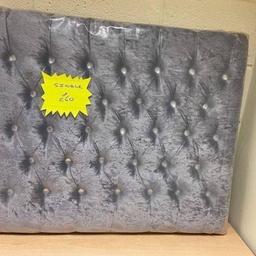 SINGLE PURPLE CRUSHED VELVET HEADBOARD WITH DIAMONTES
£60

COLLECT ONLY OR ADD TO ORDER 

B&W BEDS 
Unit 1-2 Parkgate court 
The gateway industrial estate
Parkgate 
Rotherham
S62 6JL 
01709 208200
Website - bwbeds.co.uk 
Facebook - Bargainsdelivered Woodmanfurniture 
Shop opening hours - Monday - Friday 10-6PM  Saturday 10-5PM Sunday 11-3pm

Free delivery to anywhere in South Yorkshire chesterfield and Worksop 
Same day delivery available on stock items when ordered before 1pm (excludes Sunday)